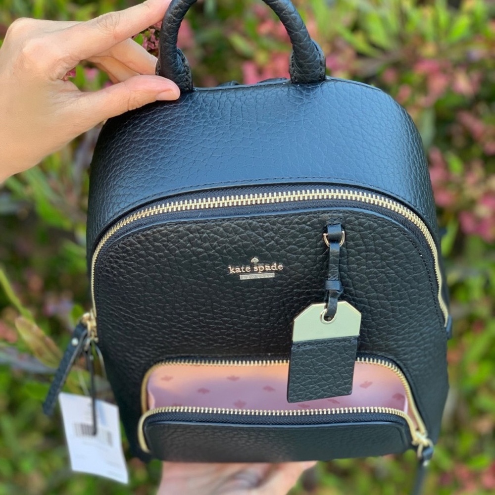 Kate Spade Caden Leather Backpack - Picture 8 of 8